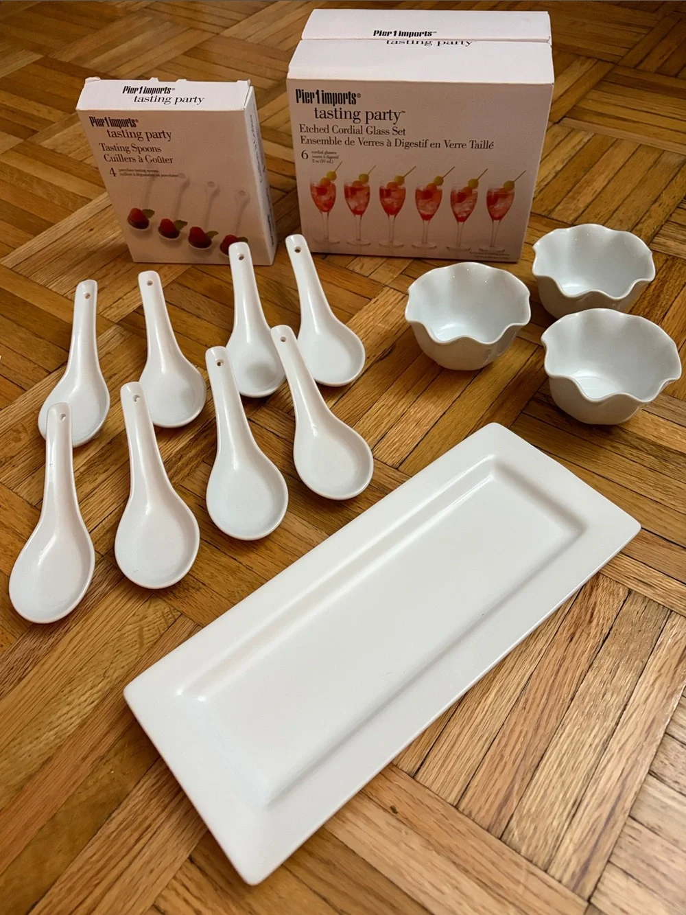 Pier 1 - Tasting Party Serveware - NEW / UNUSED